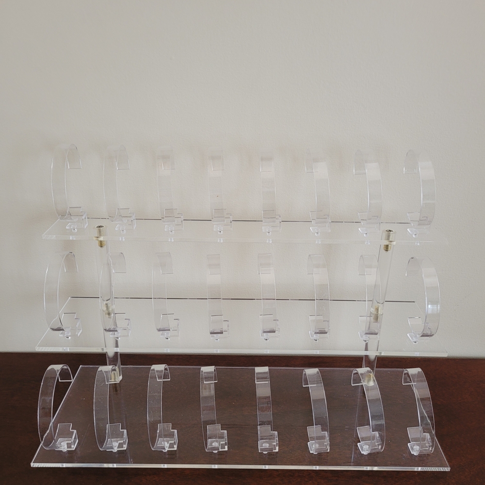 Brand New Clear 24 Watch Display Stand